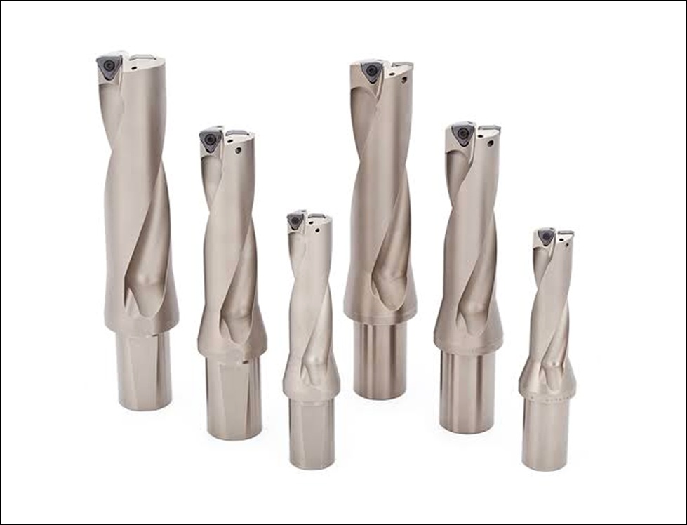 Indexable U-drills in different sizes