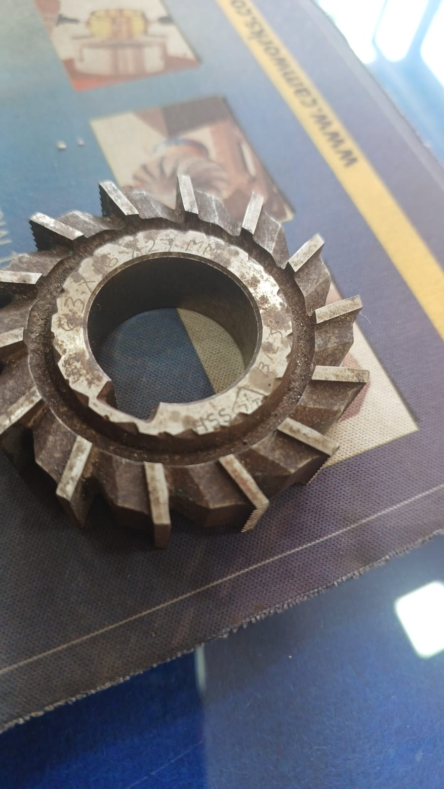 Brazed carbide disc cutter