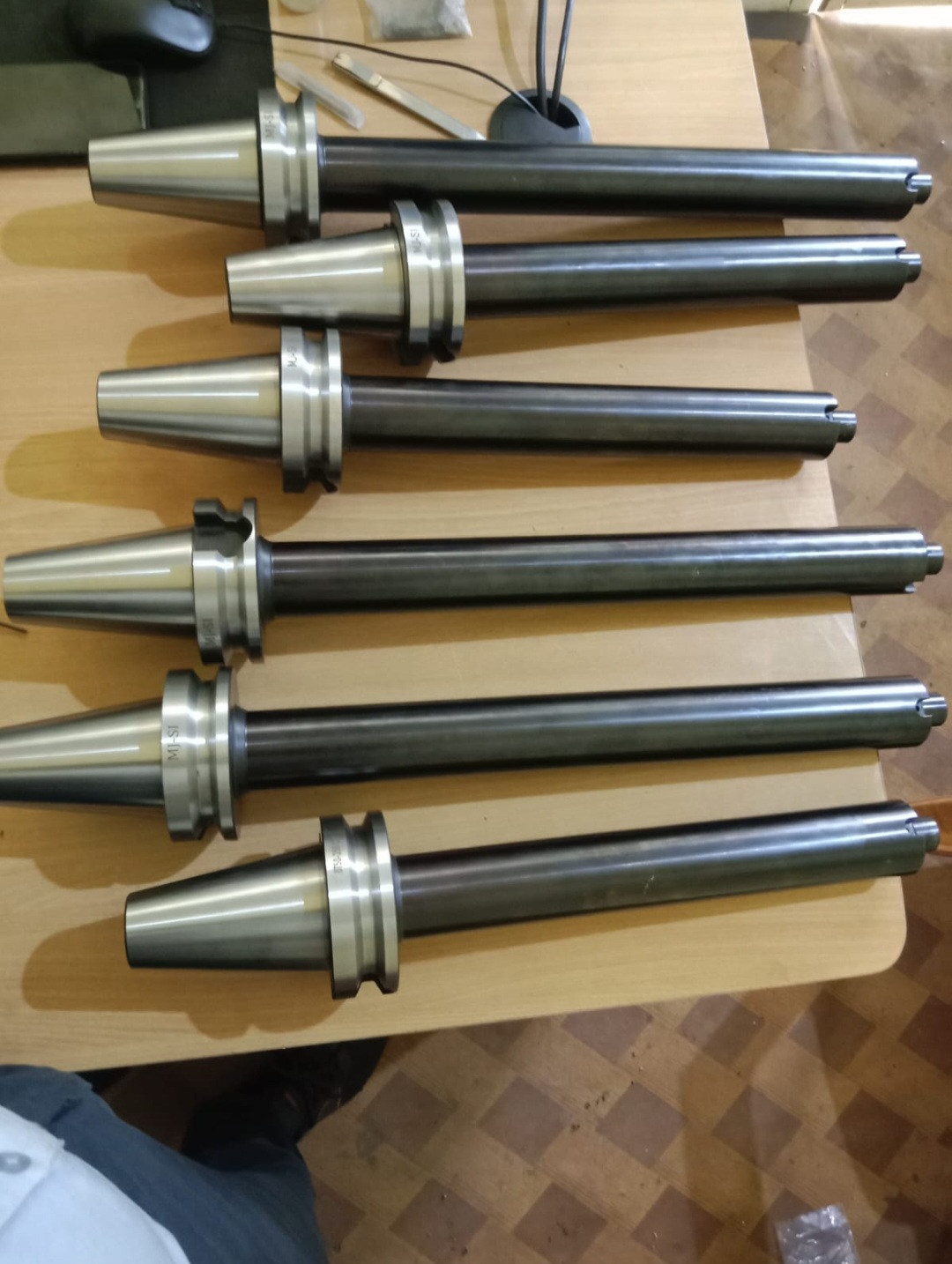 Taper shank boring bars